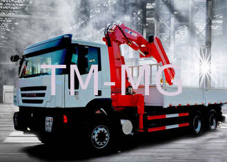 Truck Loader Knuckle Boom Crane, 12 Ton Cargo Truck Mounted Crane with CE Certificate