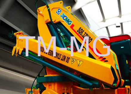 คุณภาพ  Durable XCMG Knuckle Boom Truck Mounted Crane 6300kg Safety For Mining Industry โรงงาน