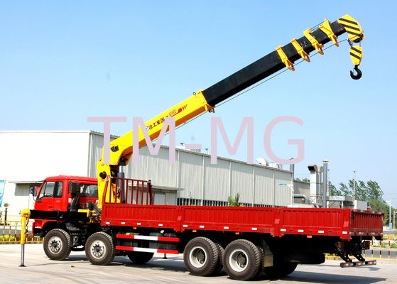 คุณภาพ  Economical Heavy Things Lift Truck Loader Crane , 16 Ton Truck With Crane โรงงาน
