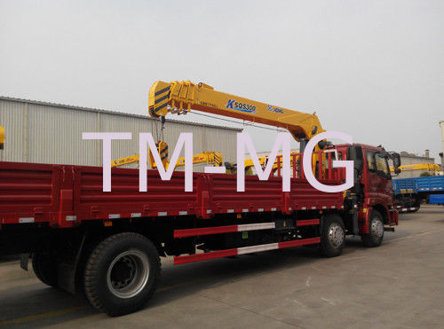 คุณภาพ  Hydraulic Telescopic Truck With Crane 16.5 Meters Lifting Height โรงงาน