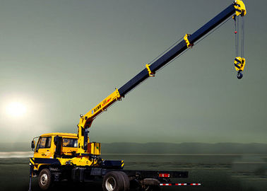 ไฮดรอลิก Telescoping Boom Mobile Crane ด้วย 6300kg XCMG SQ6.3SK2Q