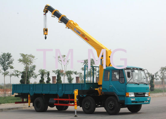 XCMG รถเครนบูมไฮดรอลิคมือสอง 100 ลิตร / นาทีเชิงพาณิชย์ 3800 กิโลกรัม